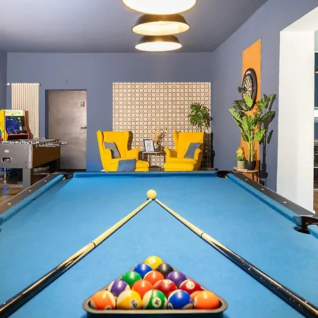 Belmonte Whirlpool-sauna-billard-kicker-kino Willa *