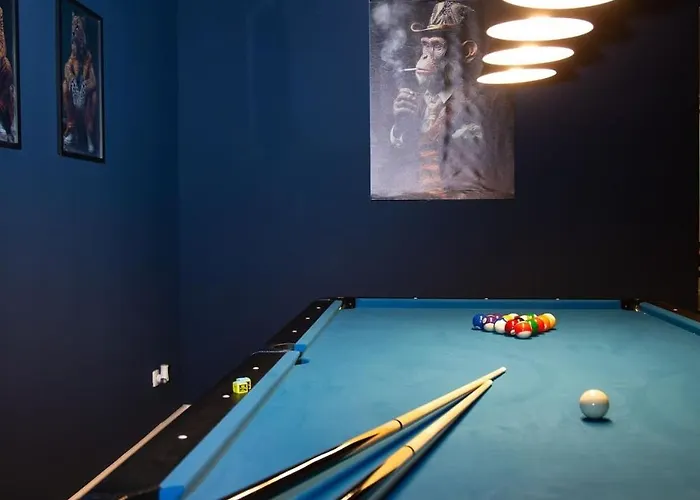 别墅 Belmonte Whirlpool-sauna-billard-kicker-kino *